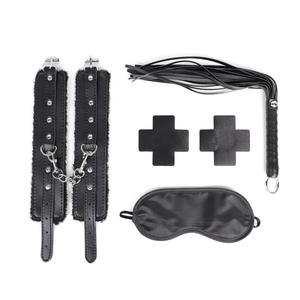 Kit Sado Bondage Com 4 Itens Vibe Toys