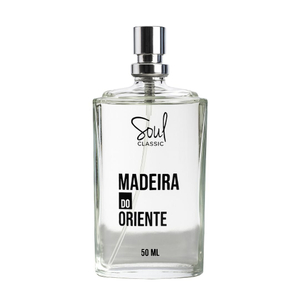 Madeira Do Oriente Colônia Masculina 50ml Soul Cosméticos 