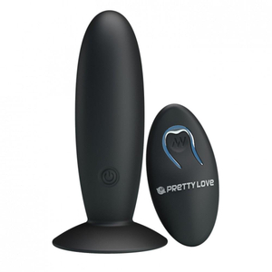 Plug Anal Wireless Pretty Love Com 12 Vibrações