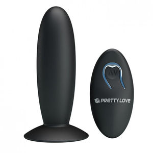 Plug Anal Wireless Pretty Love Com 12 Vibrações