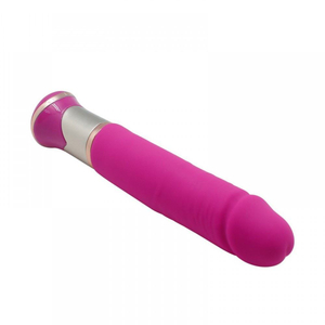 Vibrador Formato Pênis Recarregável Com Veias E Glande 10 Modos De Vibração Greedy Dong