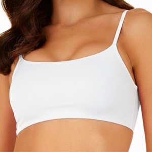 Sutiã Top Faixa Com Bojo Removível E Alça Fina Nayane