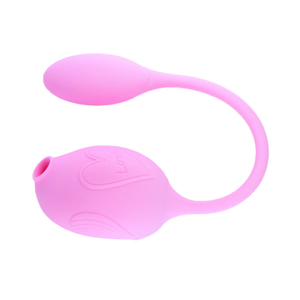 Vibrador Duplo Love Bird 9 Modos De Vibração 6 Modos De Pulsação