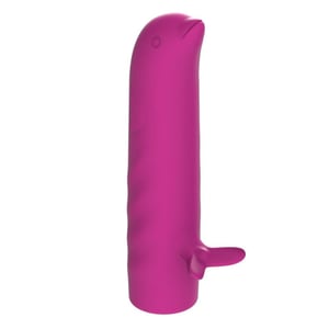 Vibrador Ponto G Golfinho Recarregável 10 Modos De Vibração