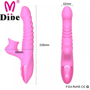Vibrador Recarregável Vai E Vem 7 Modos De Vibração
