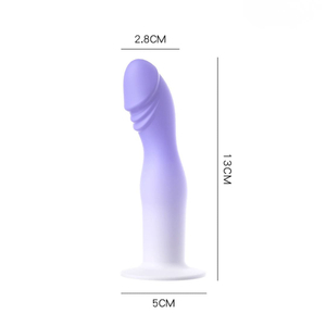 Penetrador Formato De Pênis 5.0 Silicone Líquido Vibe Toys
