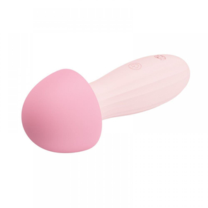 Vibrador Em Silicone Mushroom 12 Vibrações Pretty Love