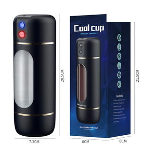 Masturbador Lanterna Recarregável Com Voz 10 Modos De Vibração Lilo