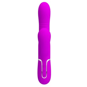 Vibrador Ponto G Mariana 7 Modos De Estimulação E  4 Modos De Vai E Vem Pretty Love