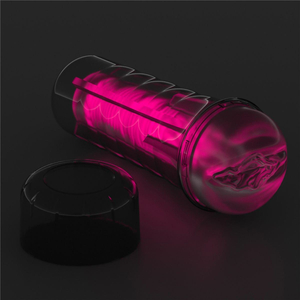 Masturbador Lanterna Pink Glow Formato De Vagina Lumino Play Lovetoy