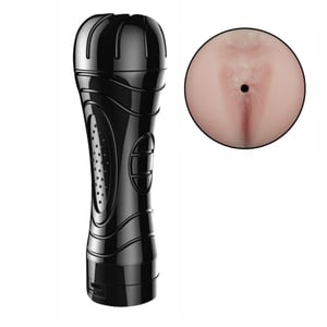 Masturbador Lanterna Formato De ânus Com Vibração Multivelocidade