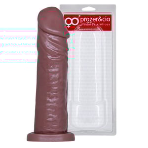 Prótese Realística Aromatizada Garanhão 17,5 X 3,9 Cm Prazer&cia 