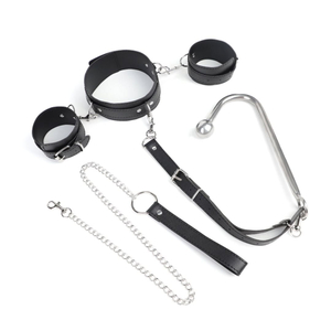 Kit De Bondage Com Gancho Metálico Anal Vibe Toys