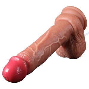 Pênis Realístico Ejaculador Com 7 Modos De Vibração E Controle Remoto