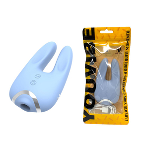 Massageador Duplo Tusk 8 Modos De Vibração E 5 Modos De Pulsação