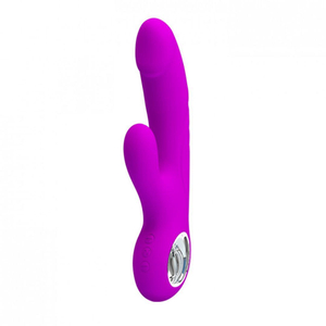 Vibrador Ponto G Com Glande Selene 7 Pulsações E 5 Vibrações Pretty Love