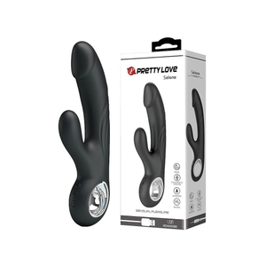 Vibrador Ponto G Com Glande Selene 7 Pulsações E 5 Vibrações Pretty Love