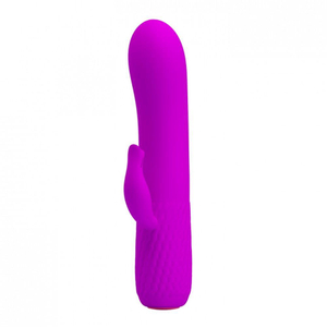 Vibrador Ponto G Omar Com Estimulador Clitoriano 12 Vibrações Pretty Love