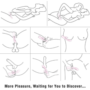 Virador Ponto G E Clitóris Recarregável Fanny S-hande