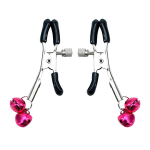 Grampos Colors Para Os Seios Com Adorno Em Metal Vibe Toys