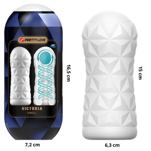 Masturbador Big Egg Victoria Com Texturas Massageadoras Pretty Love