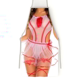 Avental 3d Feminino Noivinha Sensual Pimenta Sexy 