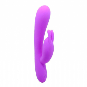 Vibrador Ponto G Com Estimulador Clitoriano Hobart 7 Modos De Vibração Pretty Love