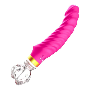 Vibrador Coração Av-q2 Ponta Curvada Estimuladora Do Ponto G 10 Modos Vibratorios Hantewei