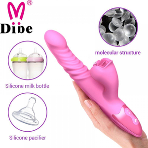 Vibrador Vai E Vem Com Estimulador Clitoriano Sex Massager