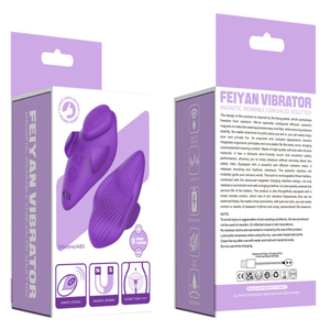 Vibrador De Calcinha Feiyan 9 Modos De Vibração Com Controle Remoto