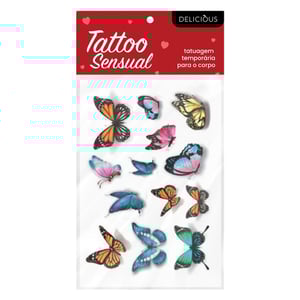 Tattoo Sensual Butterfly Colors Delicious