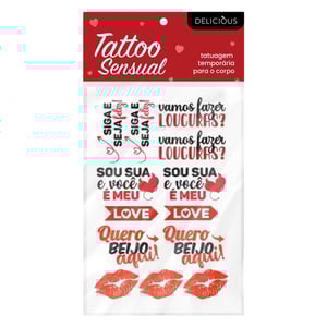 Tattoo Sensual Frases Ousadas Emojis Variados Delicious