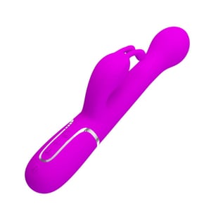 Vibrador Rabbit Dejon 4 Modos De Vai E Vem E Vibração Pretty Love