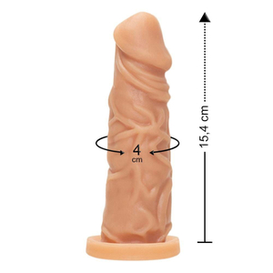 Prótese Realística Maciça 15,4 X 4cm êxtase