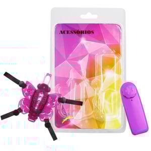 Vibrador Micro Butterfly Multivelocidade Pau Brasil