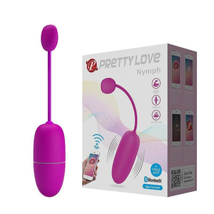 Vibrador Bullet Nymph 12 Vibrações Com Aplicativo E Bluetooth Pretty Love