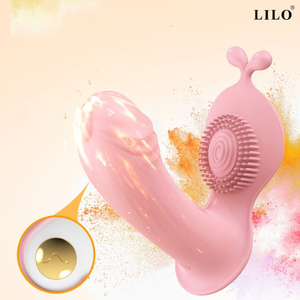 Vibrador De Calcinha Fluffly Com Controle 10 Modos De Vibração Lilo