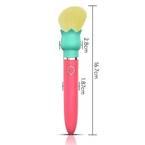 Vibrador Em Formato De Pincel Recarregável 10 Modos De Vibração Vibe Toys