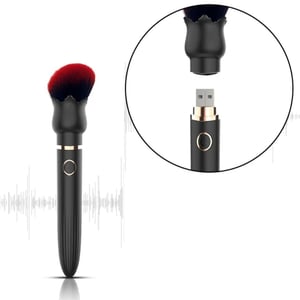 Vibrador Em Formato De Pincel Recarregável 10 Modos De Vibração Vibe Toys