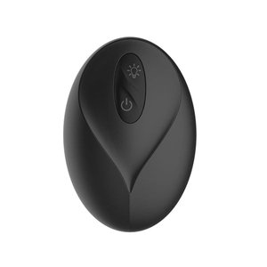 Plug Anal Em Silicone Com Led 9 Modos De Vibração E Movimetos De Vai E Vem