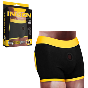 Cueca Boxer Unissex Horny Strapon Com Abertura Lovetoy