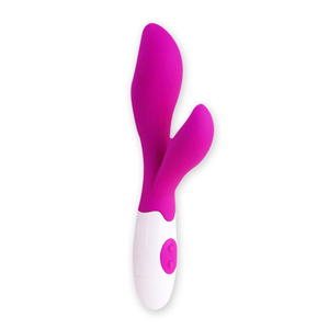 Vibrador Ponto G Com Estimulador Clitoriano Newman 30 Vibrações Pretty Love
