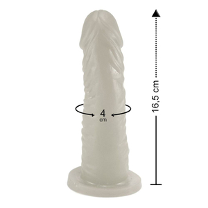 Protese Brilha No Escuro 16,5x4cm Hot Flowers