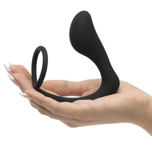 Plug Anal Com Anel Peniano Em Silicone Sexy Toys 