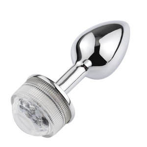 Plug Anal Led Grande Com Controle Vibe Toys