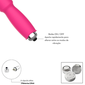 Vibrador Cápsula Power Massageador Funny Sextoys