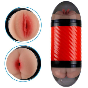 Masturbador Double Masculino Vagina E ânus Vibe Toys