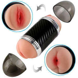 Masturbador Double Masculino Vagina E ânus Vibe Toys
