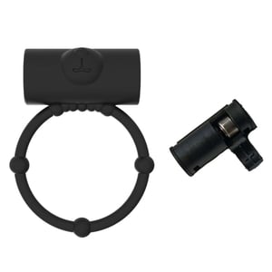 Anel Silicone Ursinho Flexível Com Cápsula Vibratória Vibe Toys