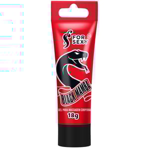 Black Mamba Gel Excitante Esquenta Esfria E Vibra 18g Forsexy
